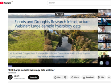 Webinar presentation on YouTube