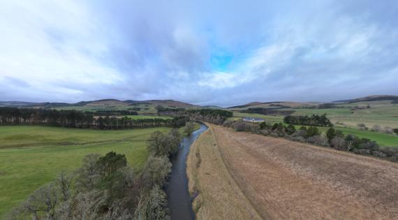 River Tweed and surrounding landscape