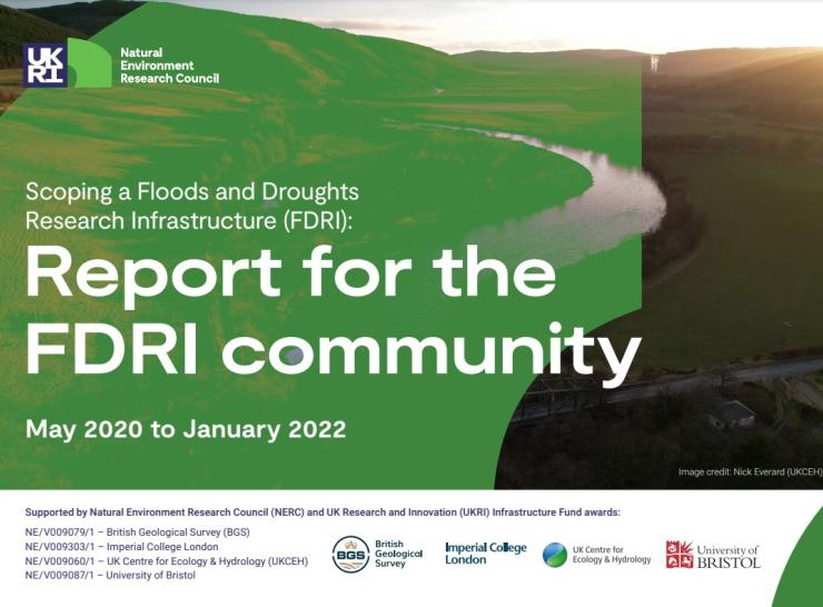 Photo of the front our the FDRI community report